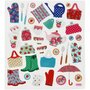 Stickers Tuinleven - Stickervel Met Tuin Thema - Zelfklevende Stickers Voor Scrapbooking, Knutselen & Plakboeken - 15x16,5 cm - 1 Vel