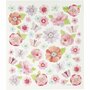 Stickers Lente Bloemen - Zelfklevend Bloemen Stickervel - DIY Plakstickers Voor Kaarten, Scrapbooking & Knutselprojecten - 15x16,5 cm - 1 Vel