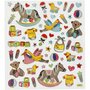 Baby Geboorte Stickers - Babyshower StickerStickervel - DIY-Feestdecoratie - Creatieve-Plakstickers - 15x16,5 cm - Baby-Thema - 1 Stickervel