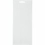 Stickers Wit Randen - Stickervel Met Decoratieve Randen - Zelfklevende Plakstickers Voor Feestelijke Kaarten & DIY Projecten - 10x23 cm - 1 Vel
