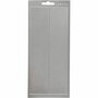 Stickers Zilver Randen - Stickervel Met Decoratieve Randen - Zelfklevende Plakstickers Voor DIY & Scrapbooking - 10x23 cm - 1 Vel
