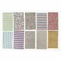 Stick-on Strasstenen - 4-6 mm - 16x9,5 cm - 10 Vellen - Zelfklevende Strass Randen in Diverse Kleuren
