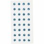 Strasstenen - Home deco - Kunststof - Blauw - 0,08cm - Happy Moments - 32 Stuks