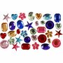 Strasstenen - Gekleurde Facet Strasstenen Mix - DIY Sieraden en Kaarten Maken - Assortiment Van Gekleurde Strass - 10-15 mm - 15 Gram - Mix
