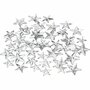Strasstenen Sterren Zilver - Zilveren Strass - Stervormige Decoratie - Sieraden Maken - Knutselen Met Strass  Zilveren Sterren 11x12x16mm  360 Stuks