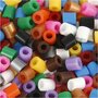 Strijkkralen Open Zijkant - Unikleurige NABBI Strijkkralen - DIY Kralenset voor Knutselen, Sieraden en Pixel Art - Geschikt voor Hama Pegboards en Creatieve Hobby Projecten - 1100 Stuks
