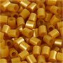Strijkkralen - Nabbi Kralen - Kralen Voor Onderplaten En Sieraden - Goudkleurig - Luxe Strijkkralen Set - Medium - Afm 5x5mm - Gatgrootte 2,5 mm - 1100 stuks