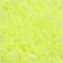 Strijkkralen - Nabbi Kralen - Kralen Voor Onderplaten En Sieraden - Neon Geel (32223) - Medium - Afm 5x5mm - Gatgrootte 2,5 mm - 6000 stuks