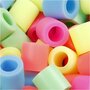Strijkkralen - Fotokralen - Pastel Kleuren - Kralen Voor Onderplaten en Sieraden - Jumbo Nabbi Kralen - Groot Formaat 10x10mm - Gatgrootte 5,5mm - DIY Knutselkralen - Creatieve Hobby - 2450 Stuks