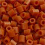 Strijkkralen - Nabbi Kralen - Kralen Voor Onderplaten En Sieraden - Rood Bruin (32254) - Medium - Afm 5x5mm - Gatgrootte 2,5 mm - 1100 stuks