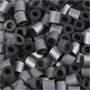 Strijkkralen - Nabbi Kralen - DIY Medium Strijkkralen - Zilver (32262) - Perfect Voor Figuren, Patronen & DIY Creaties - Hoge Kwaliteit - Afm 5x5mm - Gatgrootte 2,5 mm - 6000 Stuks