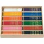 Super Ferby 1 Kleurpotloden - Diverse Kleuren - L: 18 cm - Vulling 6,25 mm - Set van 12x12 Stuks - Premium Kwaliteit - Driehoekig - Lyra