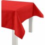 Tafelkleed gemaakt van namaaktextiel, rood, B: 125 cm, 70 gr, 10 m/ 1 rol