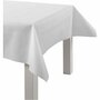 Wit Tafelkleed - Waterafstotend en Herbruikbaar Tafellaken - Stevig Namaaktextiel - Luxe Tafeldecoratie voor Feesten, Bruiloften en Evenementen - Stijlvolle Tafelbescherming - 10 Meter Rol