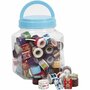 Decoratieve Tape Set - Kleurrijke Washi Tape - DIY Knutselplakband - Patroon Decor Tape - Multifunctioneel Plakband voor Scrapbooking, Cadeau Inpakken en Creatieve Decoraties - 90 Rollen