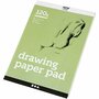 Tekenblok - Wit Schetsblok - A5 Formaat - Voor Tekenen en Schetsen - 120 Gram Papier - 30 Vellen - Perfect voor Kunstenaars
