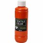 Textielverf - Dekkend - Oranje - Parelmoer - Creotime - 250 ml