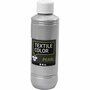 Textielverf - Dekkend - Zilver - Parelmoer - Creotime - 250 ml