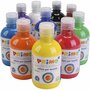 Textielverf Verschillende Kleuren – Kledingverf – Textiel Kleurstof – Stoffenverf – Kindvriendelijke Huidveilige Textielverf - Kledingverf - Verf Voor Kleding - PRIMO - 10 x 300 ml