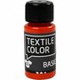 Textielverf - Kledingverf - Oranje - Basic - Textile Color - Creotime - 50 ml