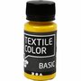 Textielverf Geel – Primair Kledingverf – Basic Textile Color – Stofverf – Textiel Kleurstof – Stoffenverf – DIY Textielverf – 50 ml