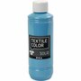 Textielverf - Kledingverf - Turquoiseblauw - Dekkend - Solid - Textile Color - Creotime - 250 ml