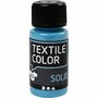 Textielverf - Turquoiseblauw - Dekkend - Creotime - 50 ml