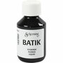 Textielverf Zwart - Zwarte Kledingverf - Batikverf - Stofverf - Textiel Kleurstof - Stoffenverf - Verf Voor Kleding - Textiel Verven - Kleurstof Voor Stof - DIY Kleding Verven - 100ml