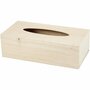 Tissuedoos Keizerin Boom - Houten Tissuedoos Met Schuifdeksel - DIY Creatieve Decoratie - Formaat 27x14x8 cm - 1 stuk - Opbergdoos - Vintage Decor - Handgemaakt Hout
