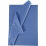 Tissuepapier Blauw - Zijdepapier - Crepepapier - Vloeipapier - Inpakken - Decoreren - Knutselen - 50x70 cm - 14 gram - 10 vellen