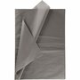 Tissuepapier Donkergrijs - Zijdepapier - Crepepapier - Vloeipapier - Inpakken - Decoreren - Knutselen - 50x70 cm - 14 gram - 25 vellen