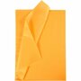 Tissuepapier Geel - Zijdepapier - Crepepapier - Vloeipapier - Inpakken - Decoreren - Knutselen - 50x70 cm - 14 gram - 25 vellen