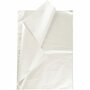 Tissuepapier Parelmoer Wit - Zijdepapier - Crepepapier - Vloeipapier - Inpakken - Decoreren - Knutselen - 50x70 cm - 14 gram - 25 vellen