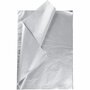 Zilverkleurig Tissuepapier - Glanzend Cadeaupapier - Luxe Verpakkingspapier voor Feestelijke Geschenken, DIY Decoraties en Knutselprojecten - Zacht en Licht Transparant - 50x70 cm - 25 Vellen