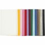 Tissuepapier, diverse kleuren, 50x70 cm, 14 gr, 15x2 vel/ 1 doos