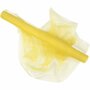 Cadeaupapier - Geel Polyester Cadeaupapier - DIY Cadeaupapier - Feestelijke Inpakpapier - Waterafstotend - Breedte 500 mm - Lengte 5 meter - 1 stuk