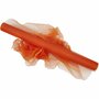 Tule Oranje - Oranje Tule Stof - DIY Feestdecoratie - Oranje Stof Voor Kunst En Hobby - Decoratieve Stof Voor Feestjes - Breedte 50 cm - Lengte 5 m - 1 Rol