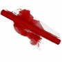 Tule - Rood Tule Stof - Decoratietule Op Rol - DIY Rode Tule - Hobby Tule Voor Knutselen - Breedte 50cm - Lengte 5 Meter - 1 Rol