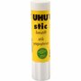 UHU Lijmstift - Sterke Uitwasbare Lijmstick - Sneldrogende Lijm voor Papier, Karton en Schoolprojecten - Kindvriendelijk en Handig voor Kantoor en Knutselen - 21 gram Stift