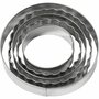 Uitsteekvormen Cirkel - Koekjes Uitsteker - Bakvormpjes - RVS Uitsteekvorm - Bakgereedschap - DIY Koekjes Maken - Fondant Uitsteker - Afm 8 cm - 5 Stuks