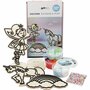 Unicorn Knutselset - DIY Eenhoorn Decoratie - Knutselpakket voor Kinderen - Foam Clay en Zelfklevende Strasstenen - Creatieve DIY Set voor Unieke Eenhoorn Figuren - 1 Set