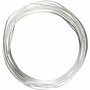 Verzilverd Draad - Hoogwaardig DIY Metaaldraad - Perfect Voor Sieraden Maken & Creatieve Projecten - Stevig & Buigzaam - Hoge Kwaliteit - Dikte 1,2 mm - Lengte 3 m - 1 Rol