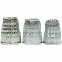 Vingerhoedjes - Duurzame Vingerbescherming Voor Handnaaiwerk - DIY Naaiprojecten - Set van 3 Maten - Handwerk Accessoire - Handwerk Gereedschap - Naaien En Borduren
