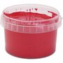 Vingerverf - Rood - Primo - 250ml - Kindvriendelijk - Veilig voor Huid - Felle Kleuren - Geschikt voor Papier en Hout - Geweldige Tactiele Ervaring
