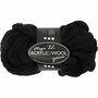 XL Garen Acryl - Zwart - 15 Meter - 300 Gram - Sterk Breigaren - Haakwerk