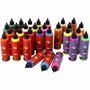 Liner 3D - Verf Set van 30 Kleuren - 30x100 ml - Speciale Verf voor 3D Effecten - Geschikt voor Papier, Karton, Textiel, Leer, Glas - Wasbaar tot 40°C - Creotime