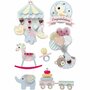 3D Baby Stickers - Zelfklevende 3D Stickers - Baby Thema Stickers - Gelaagde Foam Stickers - Dikke Knutselstickers Voor Scrapbooking & Kaarten Maken - Dikte 7mm - Set Van 8 Stuks