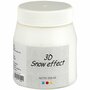 Effect Verf Sneeuw - Sneeuw Effect Pasta - Matte Sneeuw Pasta - Frosted Effect Pasta - Sneeuw look verf - 3D Verf - Textuurschilderen - Reliëf Schilderen - Sneeuwpasta - Wit - 250 ml