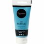 Acrylverf - Blauwe Verf - Acrylaatverf - Acrylic paint - Hobbyverf - Sneldrogende Verf - Dekkende Verf - Waterbasis Verf - Turquoise Blue - Dekkend - Pigment Art - 75 ml
