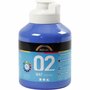 Acrylverf - Blauwe Verf - Acrylaatverf - Acrylic paint - Hobbyverf - Knutselen en Verven - Sneldrogend - Voor Schilderen op Canvas, Papier & Hout - 500 ml